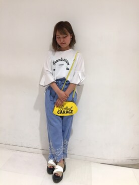 「スワン」｜まこまこさん（レディース・147cm）の春コーディネート