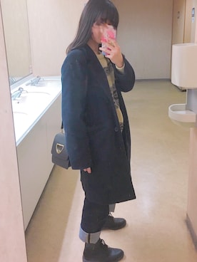 Moeさん（レディース・154cm）の冬コーディネート