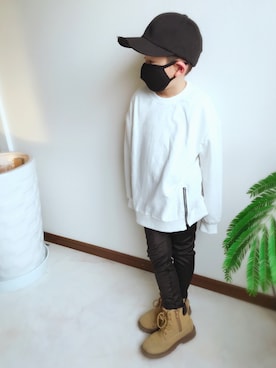 「BIGBANG」｜taipiyonさん（キッズ・120cm）の冬コーディネート