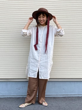 yoke°さん（レディース・168cm）の夏コーディネート