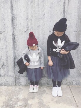 SALLYさん（キッズ・110cm）の冬コーディネート