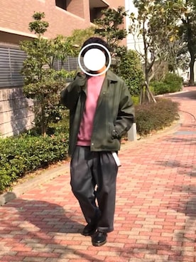 「Dr. Martens（ドクターマーチン）のDr.Martens (ドクターマーチン)/1461 3EYE GIBSON SHOES（その他シューズ）」を使った、yuyaさん（メンズ・184cm）の春コーディネート