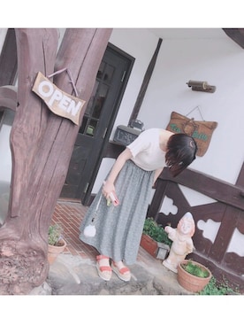 もゑのさん（レディース・155cm）の夏コーディネート