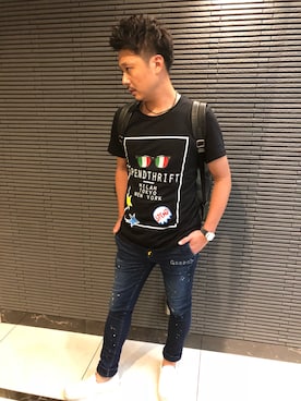 「クラブスタイル」｜Munehiro.Tさん（メンズ・170cm）の夏コーディネート