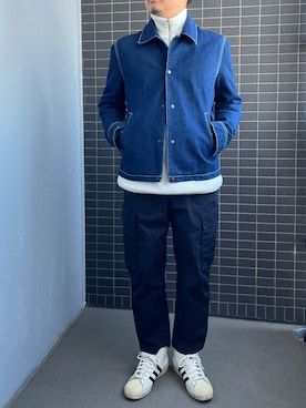 「ami（アミ）のアイテム（ジャケット/アウター）」を使った、Munehiro.Tさん（メンズ・170cm）の冬コーディネート