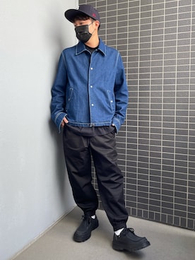 「ami（アミ）のアイテム（ジャケット/アウター）」を使った、Munehiro.Tさん（メンズ・170cm）の冬コーディネート