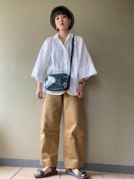 hikamemeさん（レディース・165cm）の夏コーディネート