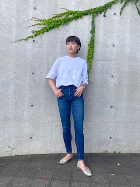 hikamemeさん（レディース・165cm）の夏コーディネート