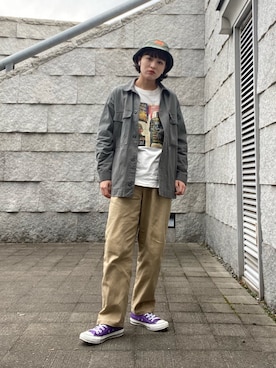 hikamemeさん（レディース・165cm）の春コーディネート