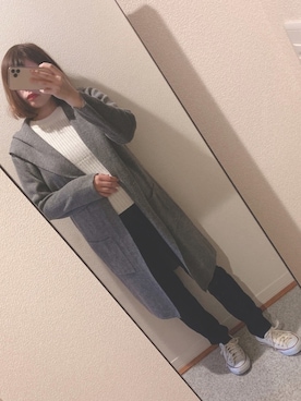 rinco ⋆✈︎さん（レディース・154cm）の秋コーディネート