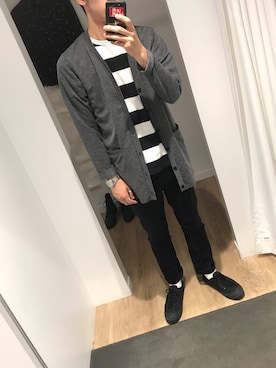 「ロングカーディガン」｜Kosukeさん（メンズ・177cm）の夏コーディネート