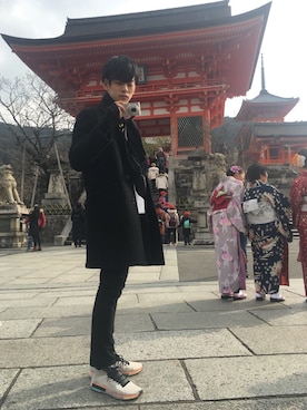 「アレキサンダーワン」｜Kosukeさん（メンズ・177cm）の冬コーディネート