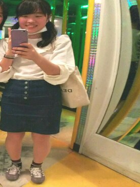 「としまえん」｜きたむさん（レディース・153cm）の春コーディネート