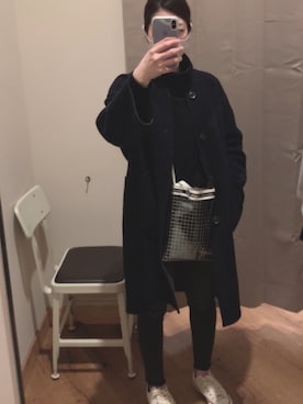 nishiさん（レディース・162cm）の冬コーディネート