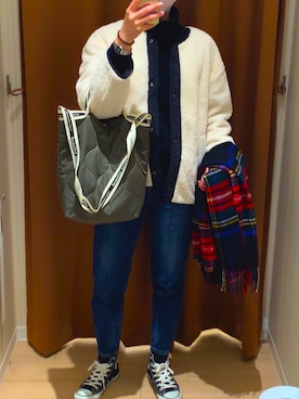 nishiさん（レディース・162cm）の冬コーディネート