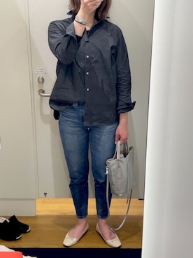 「andrea cardone（アンドレアカルドネ）のアイテム（バッグ）」を使った、nishiさん（レディース・162cm）の春コーディネート