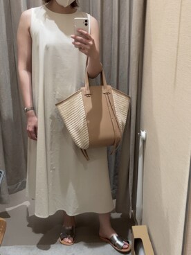 「EDER（エダー）のアイテム」を使った、nishiさん（レディース・162cm）の夏コーディネート