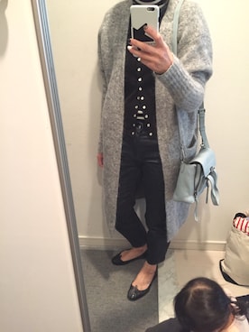 a.さん（レディース・154cm）の冬コーディネート