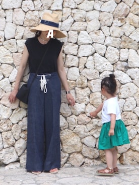 a.さん（レディース・154cm）の春コーディネート