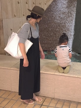 「SORBATTI（ソルバッティ）のアイテム」を使った、a.さん（レディース・154cm）の夏コーディネート