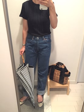 a.さん（レディース・154cm）の夏コーディネート