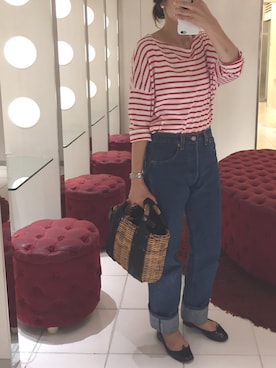 a.さん（レディース・154cm）の夏コーディネート