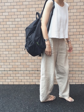 a.さん（レディース・154cm）の夏コーディネート