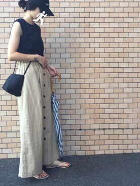 a.さん(レディース・154cm)の夏コーディネート