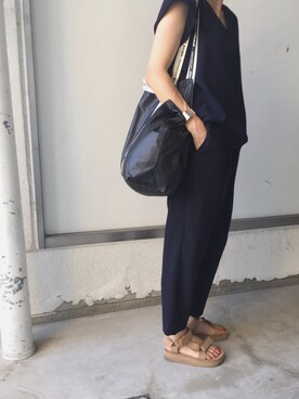a.さん（レディース・154cm）の夏コーディネート