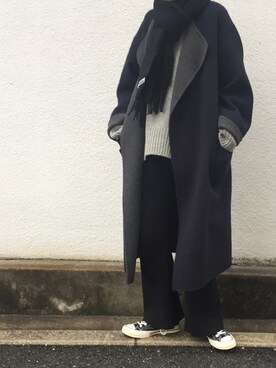 6(ROKU)＞REVER SEWING GOWN COAT/ｺｰﾄ ：を使った人気ファッション