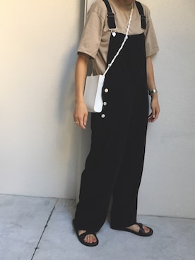 「ISABEL MARANT（イザベルマラン）のアイテム（サンダル）」を使った、a.さん（レディース・154cm）の夏コーディネート