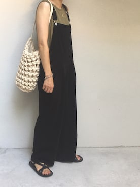 「ISABEL MARANT（イザベルマラン）のアイテム（サンダル）」を使った、a.さん（レディース・154cm）の夏コーディネート