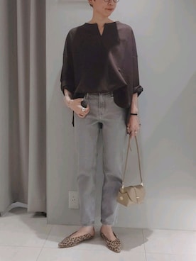 「Rougevif」｜「アイテム（その他シューズ）」を使った、satchさん（レディース・164cm）の秋コーディネート