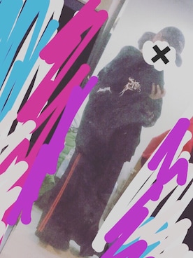 「UNIF（ユニフ）のアイテム（ブーツ）」を使った、taoさん（レディース・158cm）の冬コーディネート