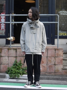 EGO TRIPPINGのマウンテンパーカーを使った人気ファッション