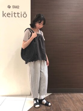 Sa*さん（レディース・158cm）の夏コーディネート