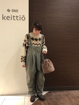 Sa*さん（レディース・158cm）の秋コーディネート