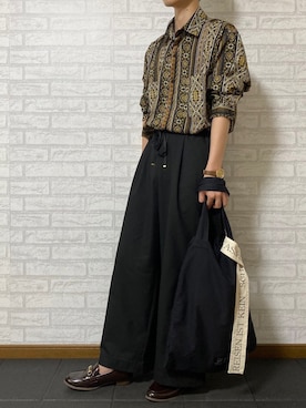 「SiNCERE（シンシア）のアイテム」を使った、ERAさん（メンズ・165cm）の夏コーディネート