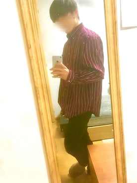 「TOMMY HILFIGER（トミーヒルフィガー）のアイテム（アクセサリー）」を使った、ALEXさん（メンズ・177cm）の冬コーディネート