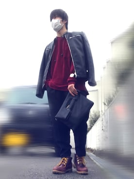 ALEXさん（メンズ・177cm）の冬コーディネート