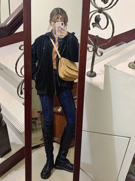 Wendyさん（レディース・167cm）の冬コーディネート