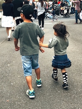 tete.karaさん（キッズ・125cm）の夏コーディネート