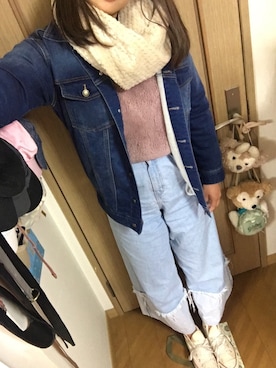 「dazzlin（ダズリン）のアイテム（デニムジャケット）」を使った、gorilla さん（レディース・169cm）の秋コーディネート