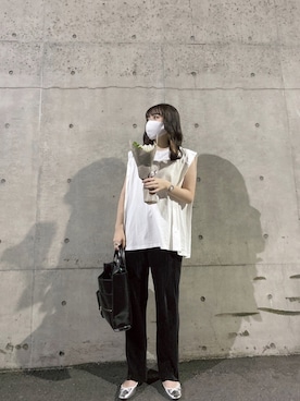 朱さん（レディース・163cm）の秋コーディネート