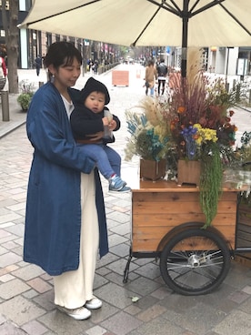 「アイテム（その他ベビー用品）」を使った、kobu☻さん（レディース・169cm）の春コーディネート
