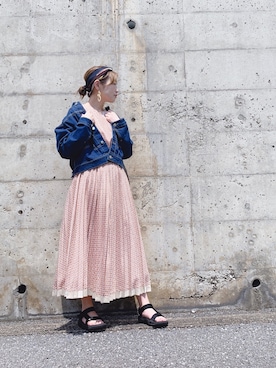 MIKOさん（レディース・153cm）の春コーディネート