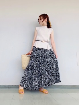 MIKOさん（レディース・153cm）の夏コーディネート