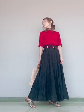 MIKOさん（レディース・153cm）の夏コーディネート