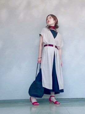 MIKOさん（レディース・153cm）の夏コーディネート