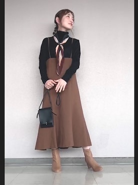 MIKOさん（レディース・153cm）の秋コーディネート